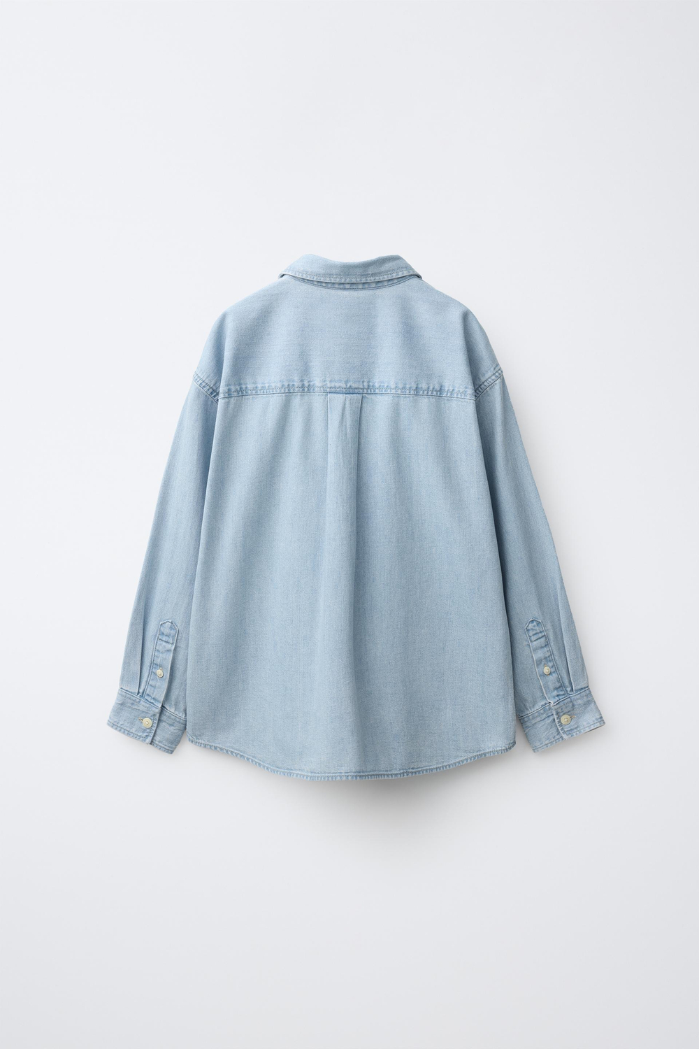 ZARA - FRUIT OF THE LOOM™ РУБАШКА С ВЫШИВКОЙ, СИНИЙ