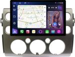 Магнитола для Toyota FJ Cruiser 2005-2022 (рамка серая) - FarCar BX877 монитор 13" 2K QLED на Android 13, TS10, 6+128, CarPlay, 4G SIM-слот