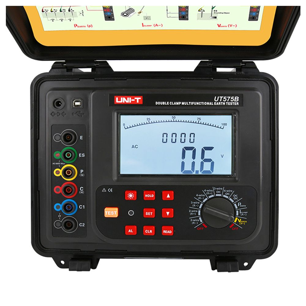 Измеритель сопротивления заземления UNI-T UT575B, UNI-T