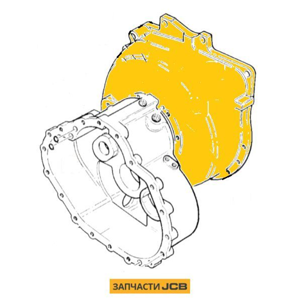 Корпус КПП JCB 459/30397