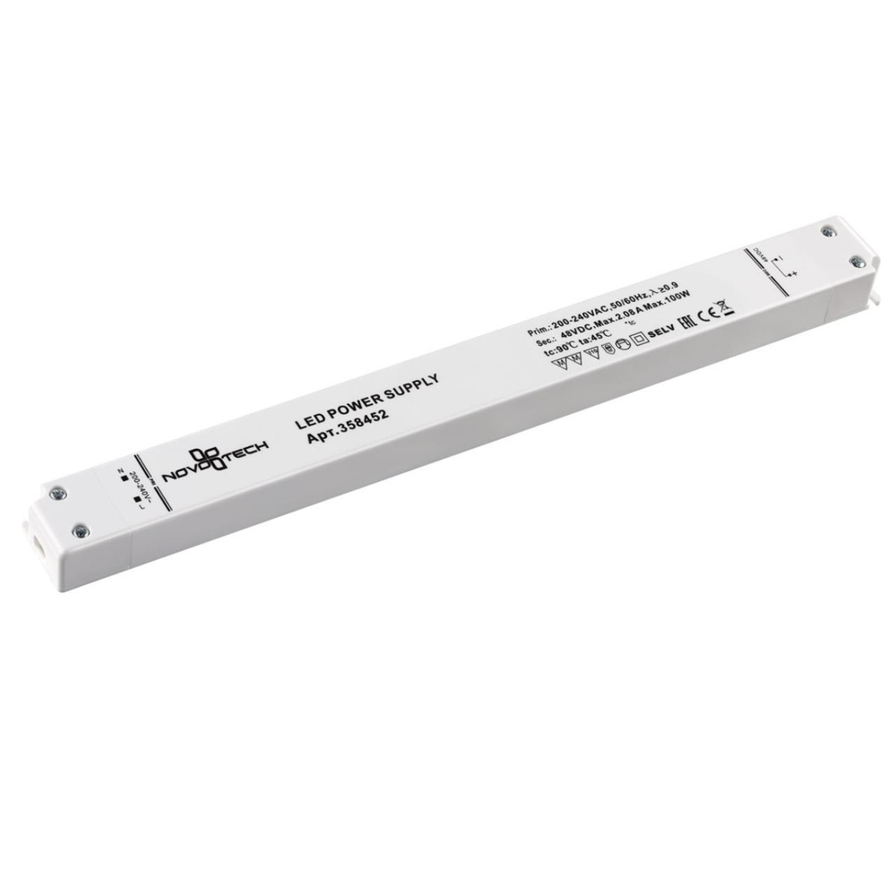 358452 DRIVE NT20 026 белый Драйвер IP20 100W 48V