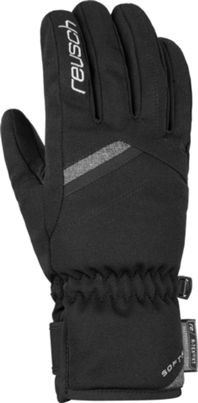 Перчатки горнолыжные REUSCH Coral R-Tex Xt Black/Black Melange (inch (дюйм):6,5)