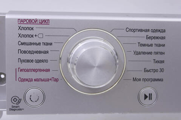 Панель стиральной машины LG F2M5WS4W