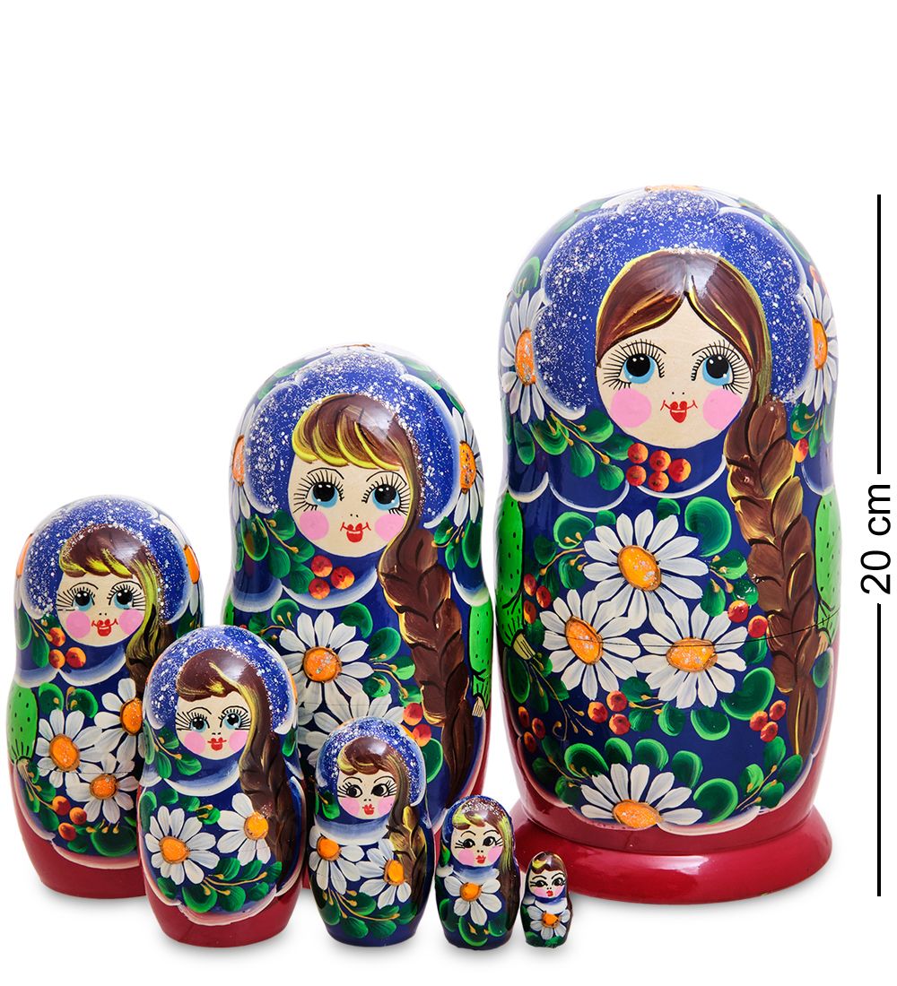 Народные промыслы МР-12/ 5-D Матрешка 7м «Любаша»