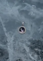Подвеска Земля с чароитом / EARTH