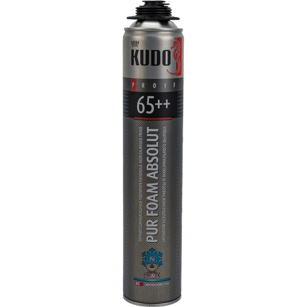 Пена монтажная Kudo Proff 65++ Arktika Nord -25°С 1000 мл
