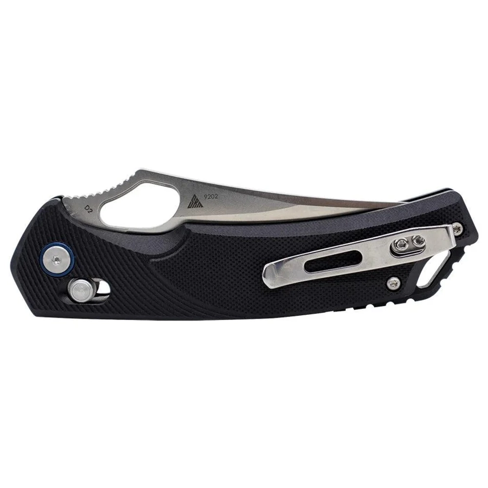 Нож складной SRM 9202 Retriever Satin (D2, Black G10)
