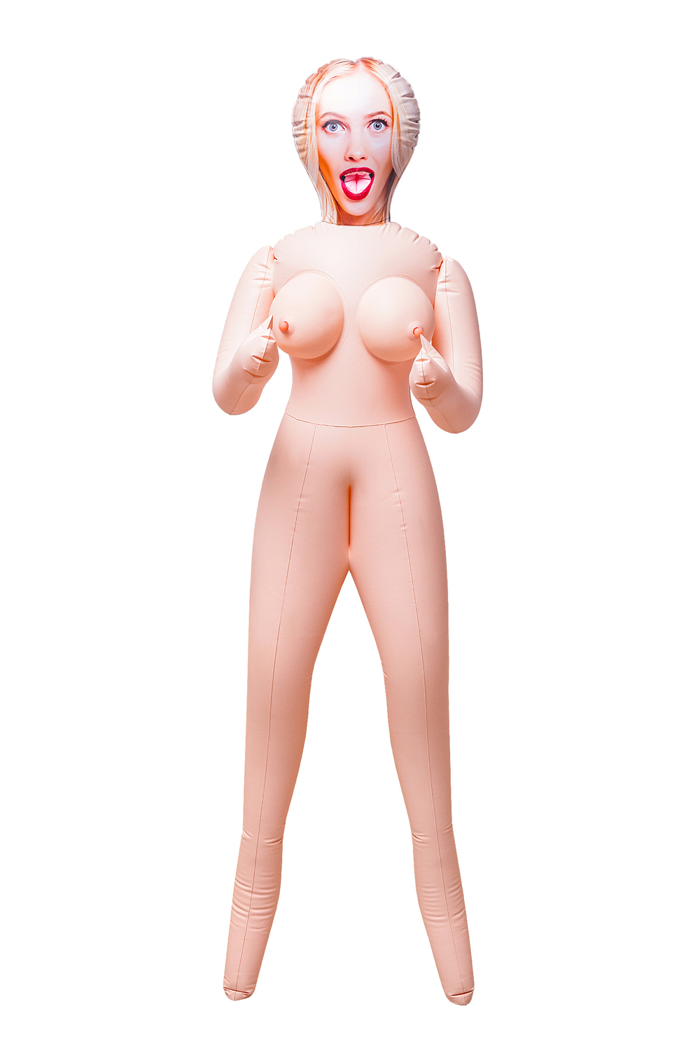 Кукла надувная Dolls-X Lilit блондинка с тремя отверстиями 150 см