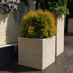 Кашпо VASE3 EROSIA YELLOW D60 H65