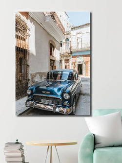 Картина "Chevrolet Styleline Deluxe" на стену 30х40см 1шт.