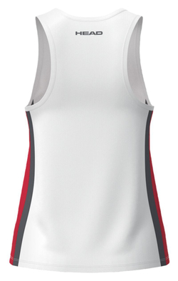 Женский топ теннисный Head Club 25 Tech Tank - разноцветный