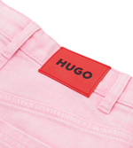 Джинсовые шорты HUGO KIDS - розовый(G00072)