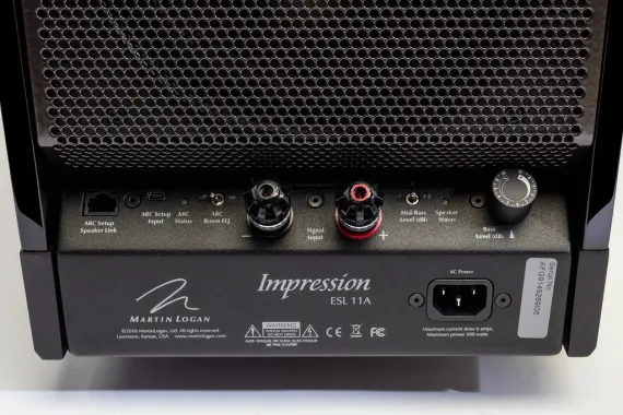Martin Logan Impression ESL 11A Gloss Black