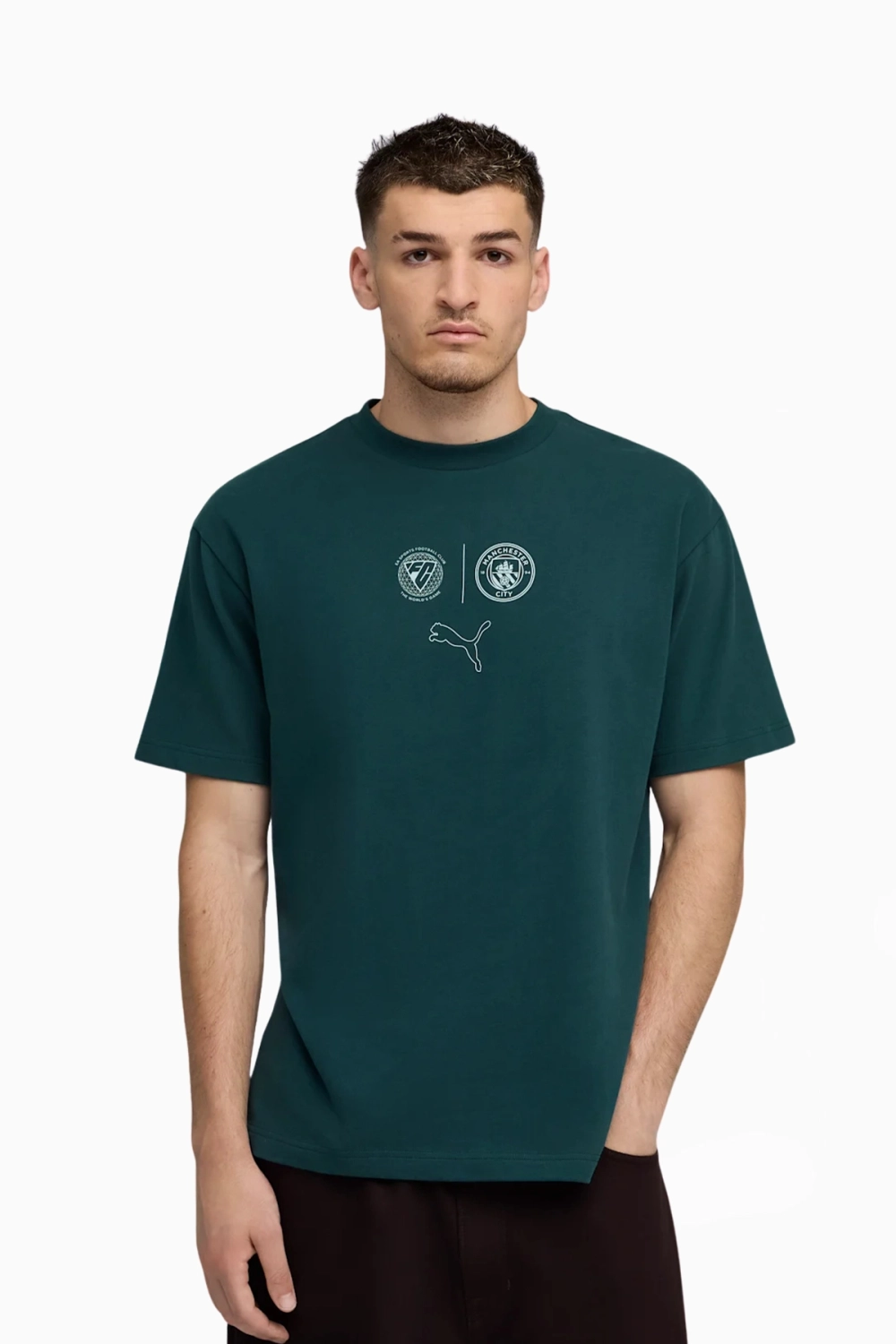 Футболка Puma Manchester City 25/26 FtblStatement Cellerator - зеленый