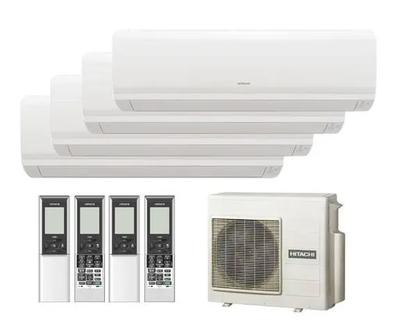 Мульти сплит-система Hitachi 4 x RAK-35RPE / RAM-110NP5E