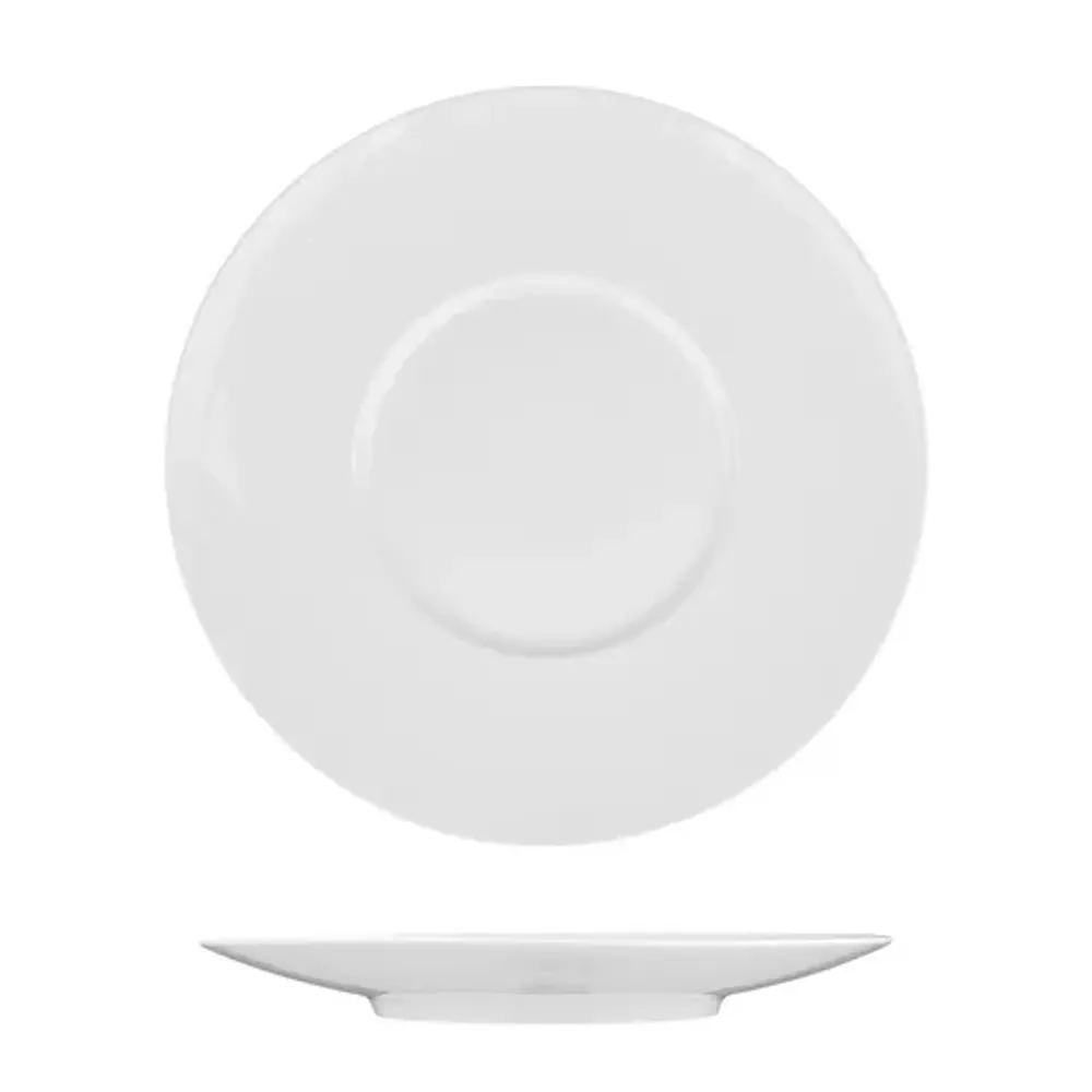 Тарелка d 25,5 см h3 см с широкими полями белая фарфор P.L. Proff Cuisine [6]