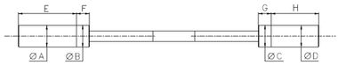 Калибр для проверки качества опрессовки Dash-20 Interlock Dash-20-24 Interlock (1.1/4 и 1.1/2)