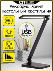 Офисная настольная лампа Ньютон CL803081 Citilux
