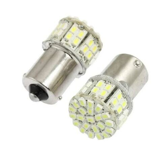 Светодиод 24V T25  50SMD 2016 желтая (1конт) #S0055-1Y-24