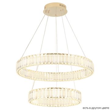 Хрустальная светодиодная люстра 100W 3000К Musika SP100W Led Gold золото Crystal Lux