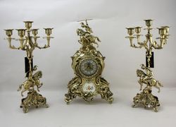 Bello De Bronze Канделябр Дон Луиш Кавалло 5-ти рожковый, золото
