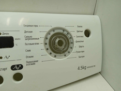 WF6450S7W кт168 Лицевая панель для стиральной машины  Samsung WF6450S7W б/у