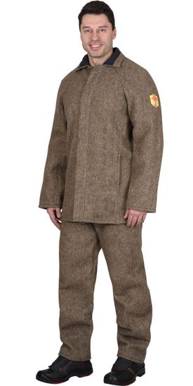 Костюм суконный огнестойкий (серый)