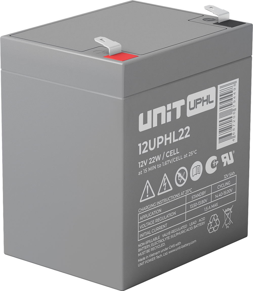 Аккумулятор UNIT 12UPHL22 - AGM ( 12В / Ач )