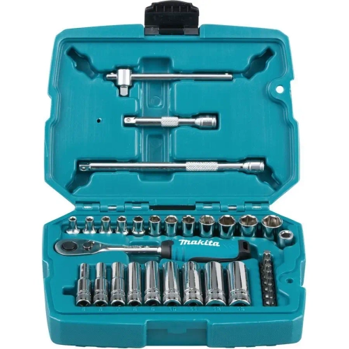 Набор ключей и головок, 34 предмета, 1/4" Makita B-65567