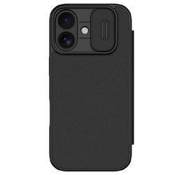 Кожаный чехол-книжка Nillkin Leather Qin Pro для iPhone 17