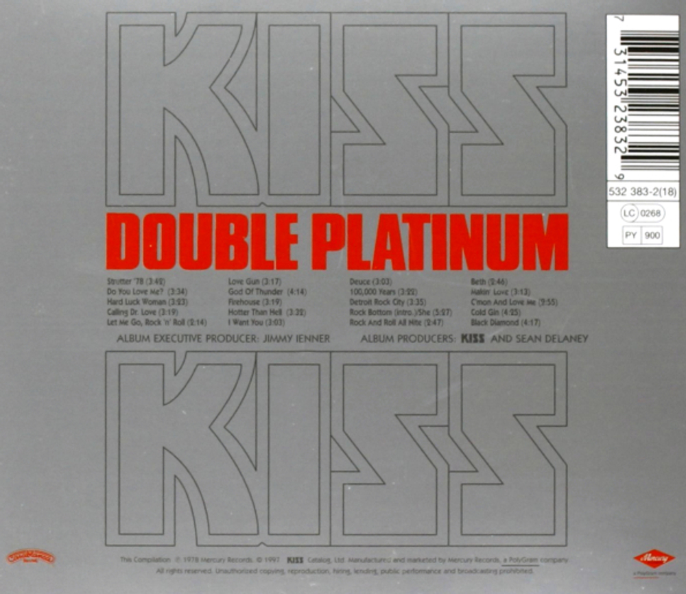 Kiss / Double Platinum (CD)