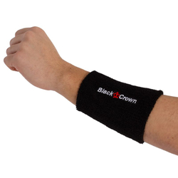 Напульсник теннисный Black Crown Wristband Long 1P - black