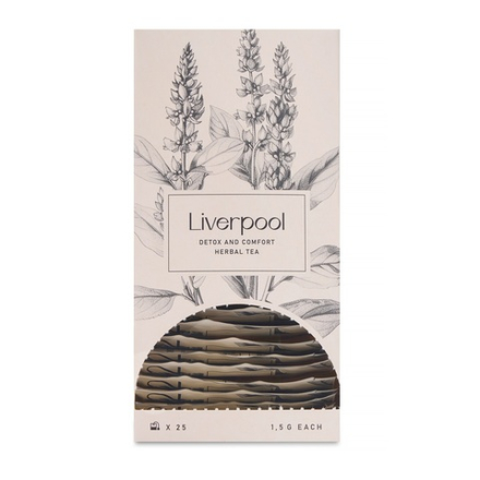 Herbal Tea Liverpool Фиточай для очищения печени 25шт