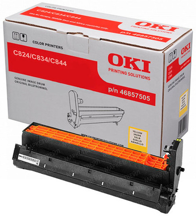 Фотобарабан Oki 46857505 для C824/C834/C844 желтый (30K)