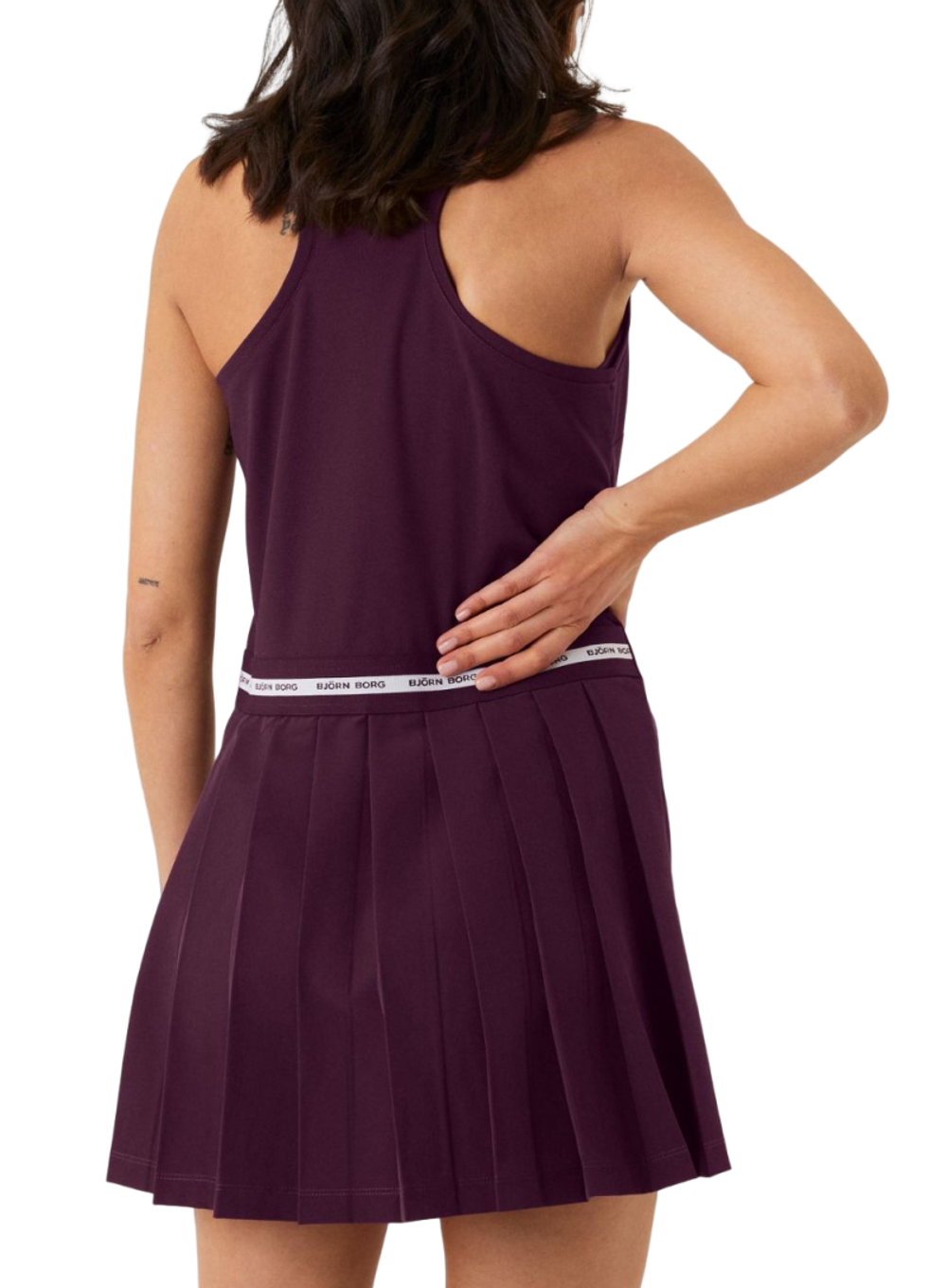 Теннисное платье Björn Borg Ace Dress - winter bloom