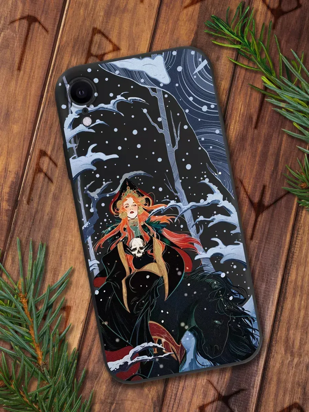 Чехол на iPhone Xr с принтом