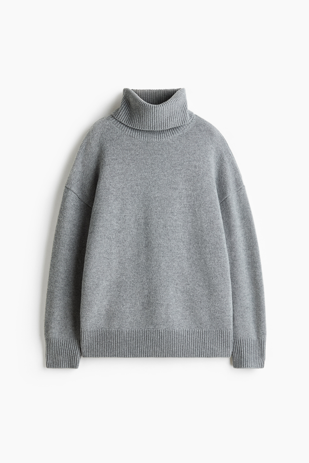 Водолазка оверсайз с кашемиром - H&M