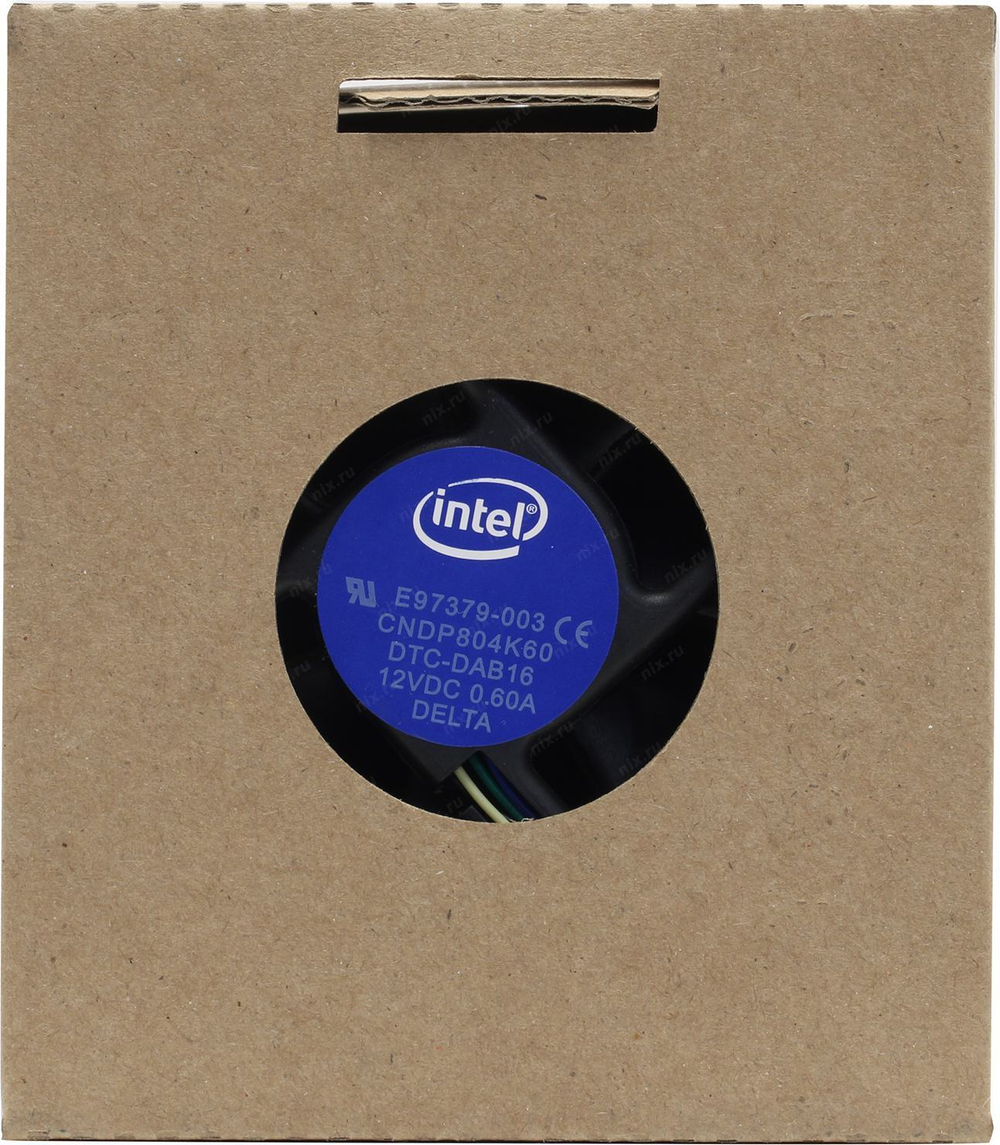 Кулер для процессора Intel (4пин, 1200/1150/1155/1156, Al)
