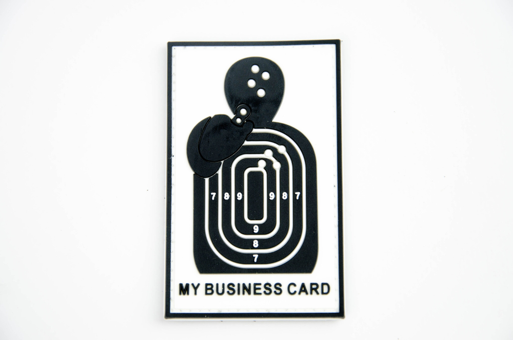 Шеврон My Business Card PVC