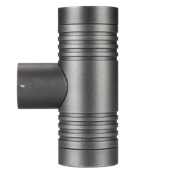 Светильник KT-RAY-WALL-TWIN-R46-2x3W Day4000 (GR, 24 deg, 24V) (Arlight, IP65 Металл, 3 года) 034136