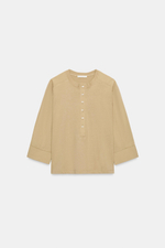 КОМБИНИРОВАННАЯ ФУТБОЛКА — ZARA