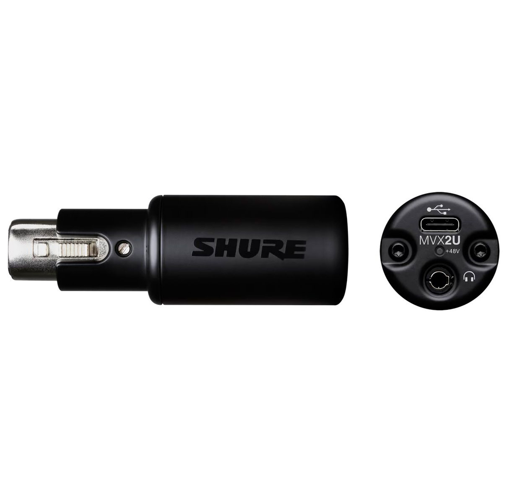 Аудиоинтерфейс Shure MVX2U Digital Audio Interface, черный