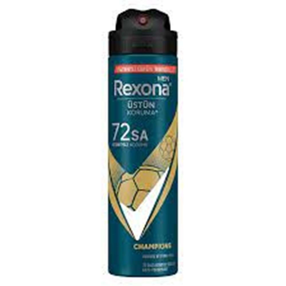 Rexona Men мужской спрей-дезодорант Champions 72 часа непрерывной превосходной защиты 150 мл  (Турция)