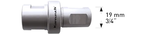 Коронка с твердосплавными напайками Karnasch Power-Max 10 Ø14×12 мм, арт. 20.1010A-014
