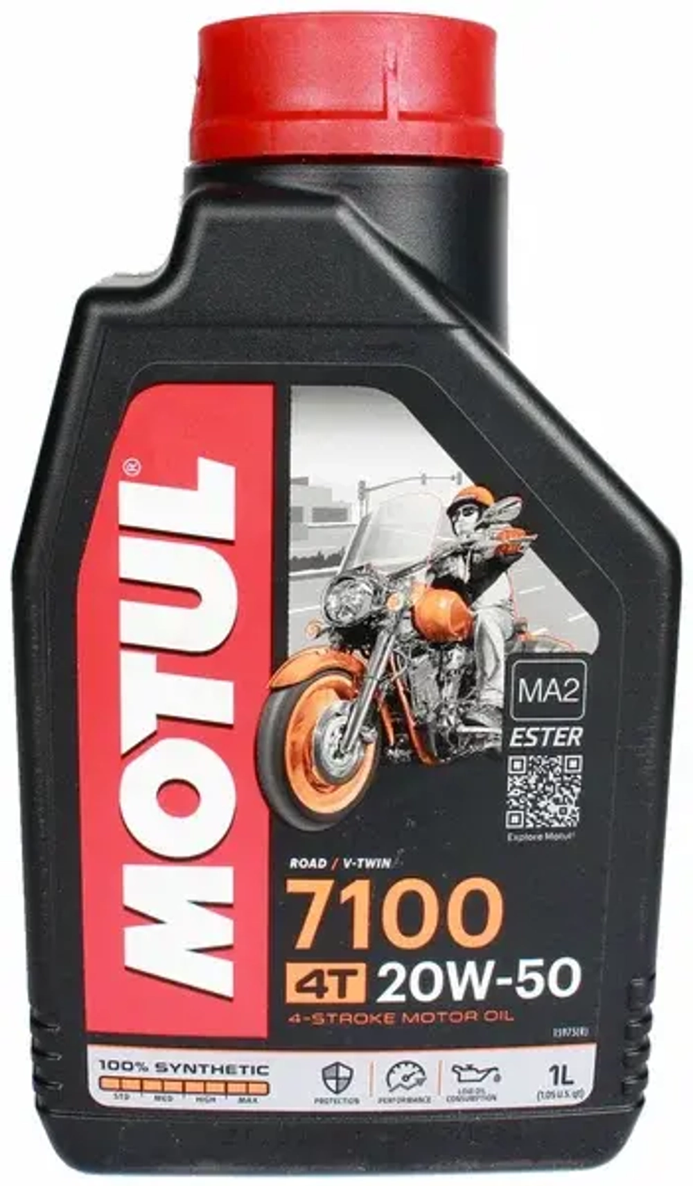 Масло мотоциклетное Motul 7100 4T 20W-50 1Л.