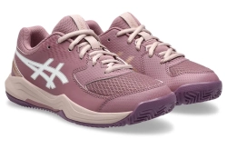 Детские кроссовки для падела Asics Gel-Dedicate 8 Padel GS - purple oxide/white