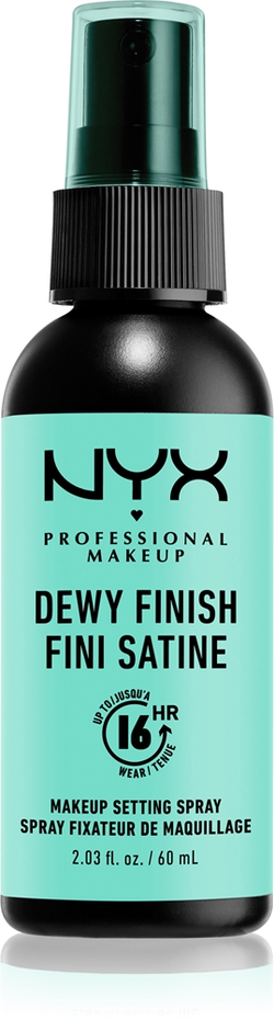 NYX Professional Makeup Makeup Setting Spray Dewy - Спрей для фиксации загара 02 Dewy Finish / Long Lasting, 60 ml