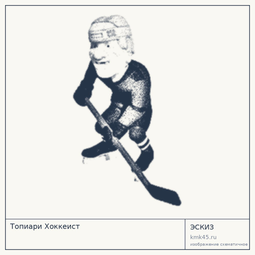 Топиари Хоккеист — от 435 000 ₽