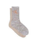 Носки 2 пары CKJ WOMEN SOCK CALVIN KLEIN JEANS - бежевый(701224134)
