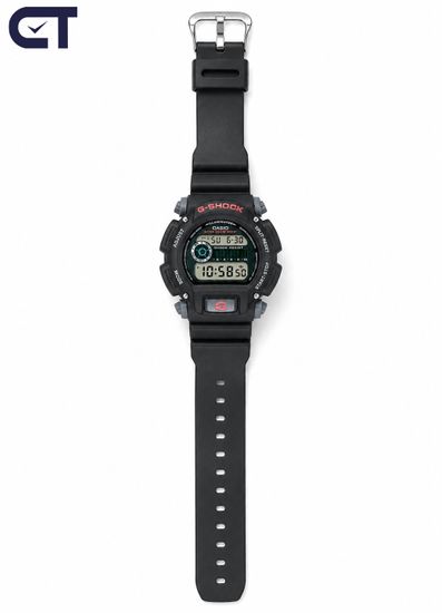 Casio DW-9052-1VDR мужские часы — классические G-SHOCK с WR200 и EL-подсветкой